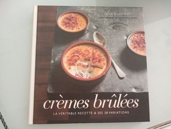 Livre crème brûlées (José Maréchal) marabout