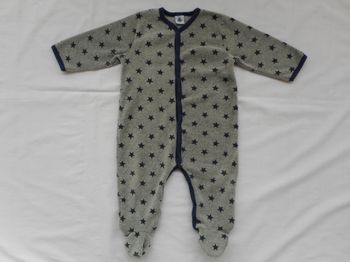 Pyjama couverture / Surpyjama polaire - Petit Bateau - 18 mois