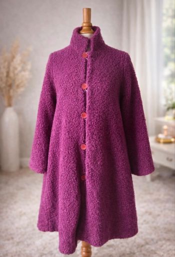 Manteau trapèze Manon Martin - Taille S - Très bon état