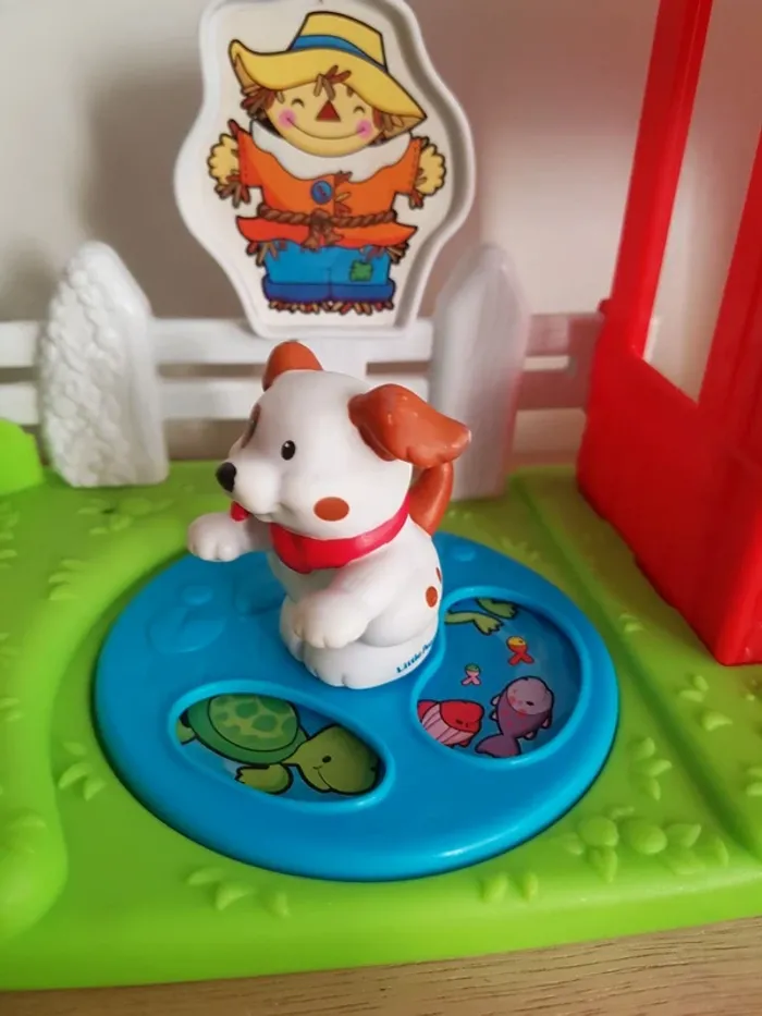 Fisher Price écurie et stand du marché fermier Little people - photo numéro 8