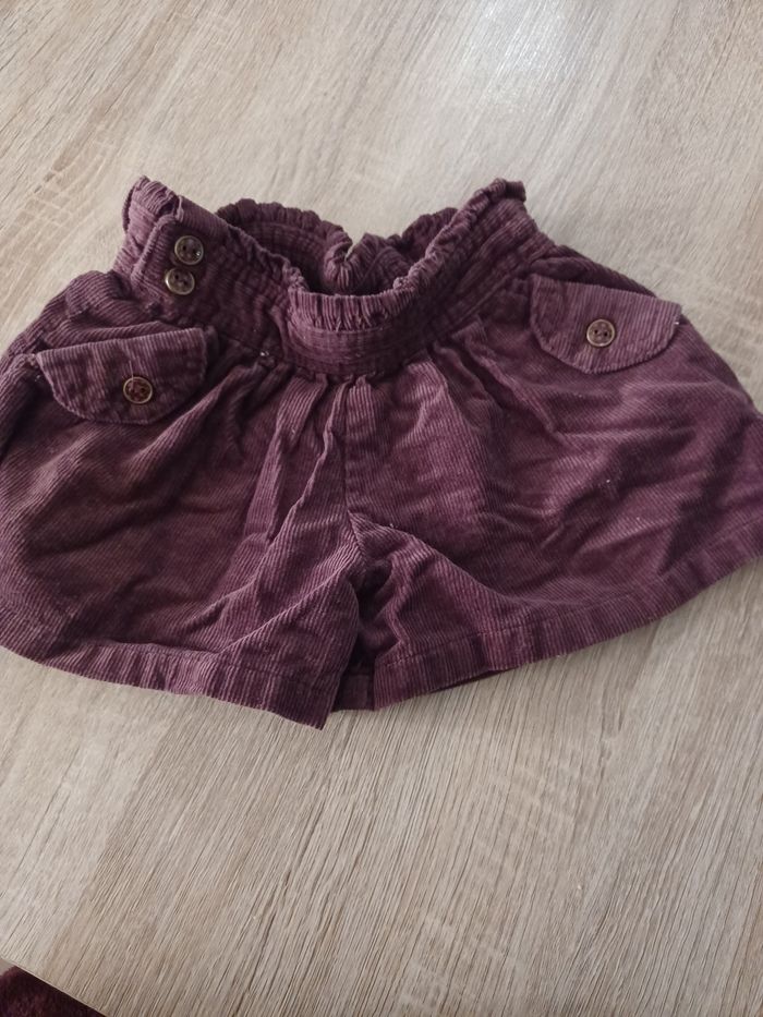 Short 12 mois tape à l oeil