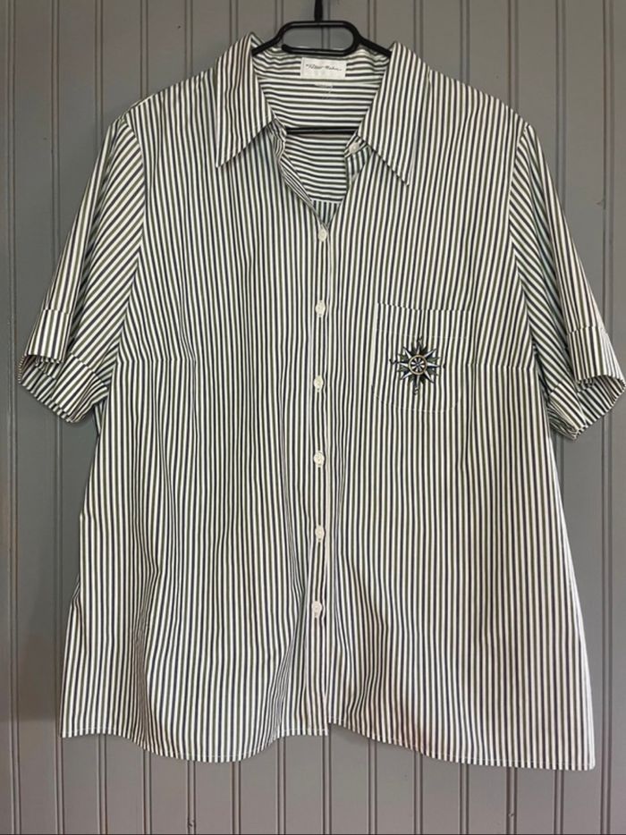 chemise à manches courtes