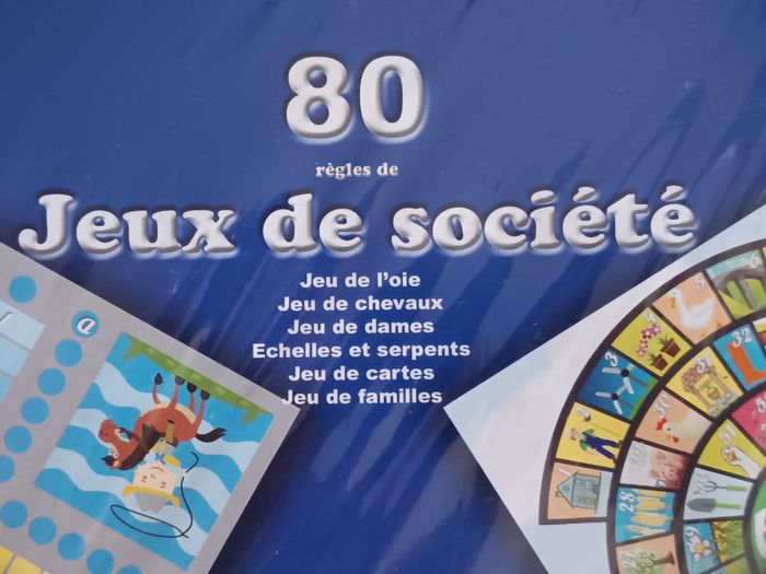 Coffret 80 règles de jeux de société Neuf Scellé - photo numéro 3
