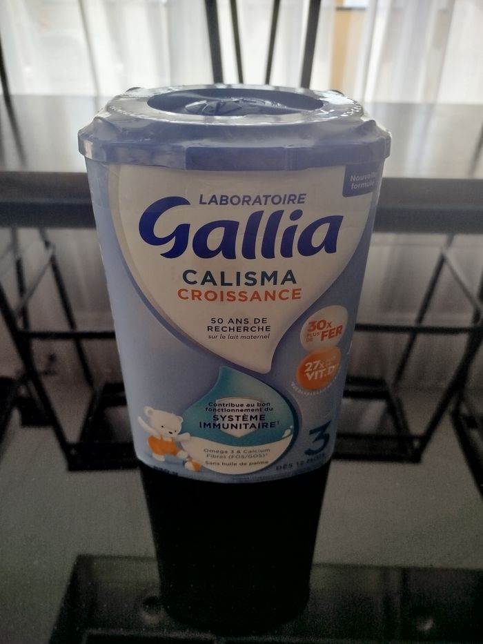 Lait Gallia  calisma croissance - photo numéro 3