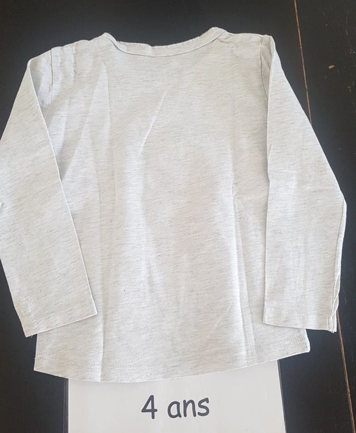 T-shirt ml 4 ans gemo - photo numéro 2