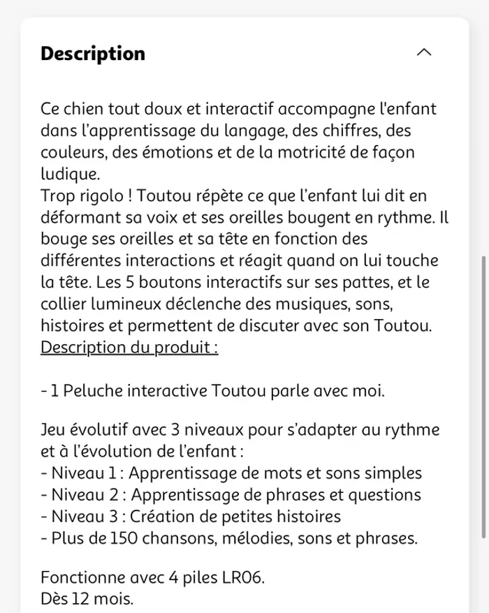 Super toutou de VTech - photo numéro 2