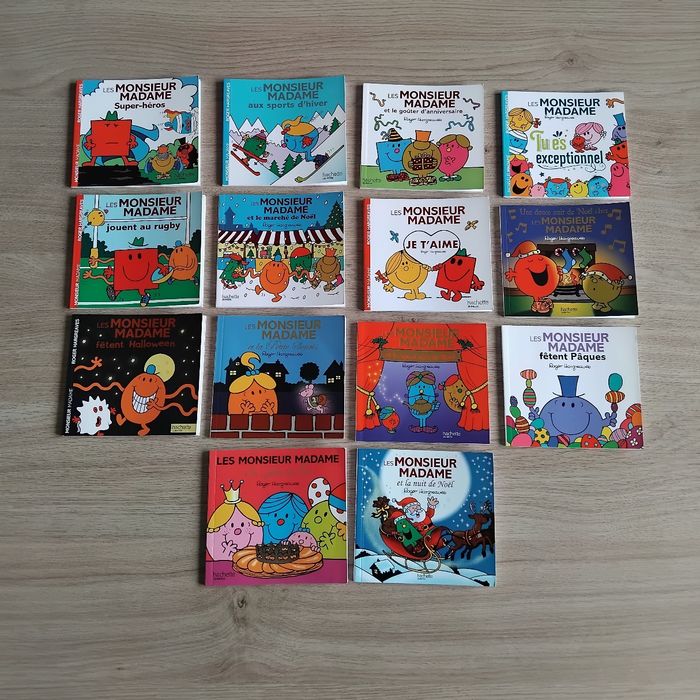 M. MME Lot 14 Livres