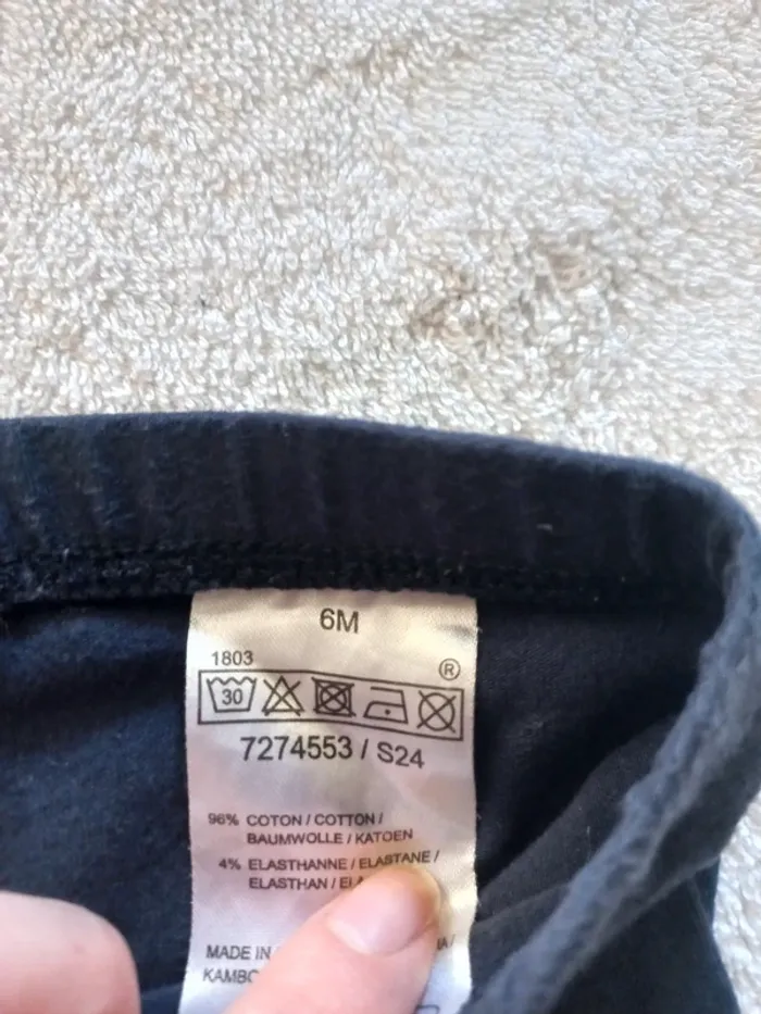 Ensemble tunique/legging taille 6 mois - photo numéro 6