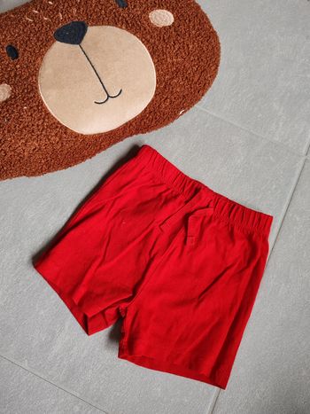 Short primark rouge 6/9m