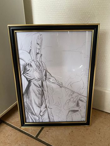 Cadre dragon ball final fantasy