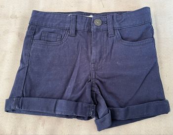 Short jeans bleu marine  116