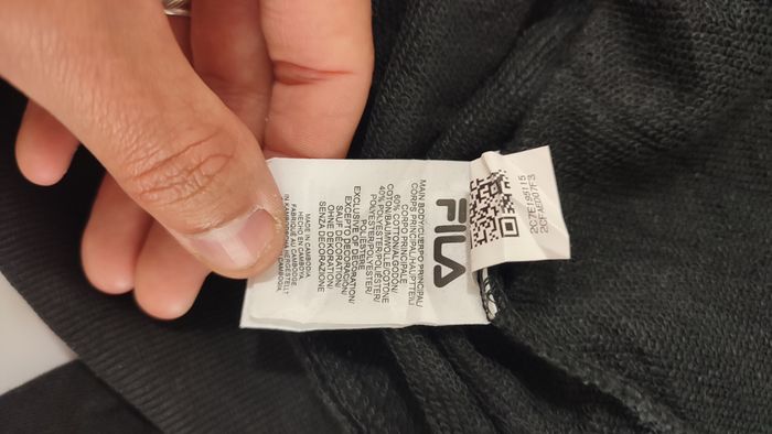 Vêtement Homme Veste Fila noir taille L #Retrostreet - photo numéro 7