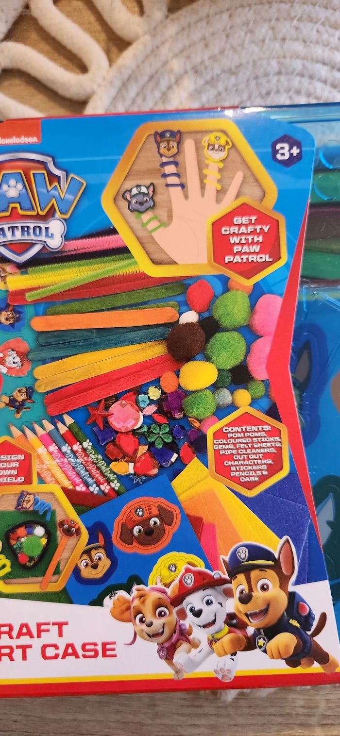 Boite loisirs créatifs Pat Patrouille Bleu Neuf - photo numéro 8