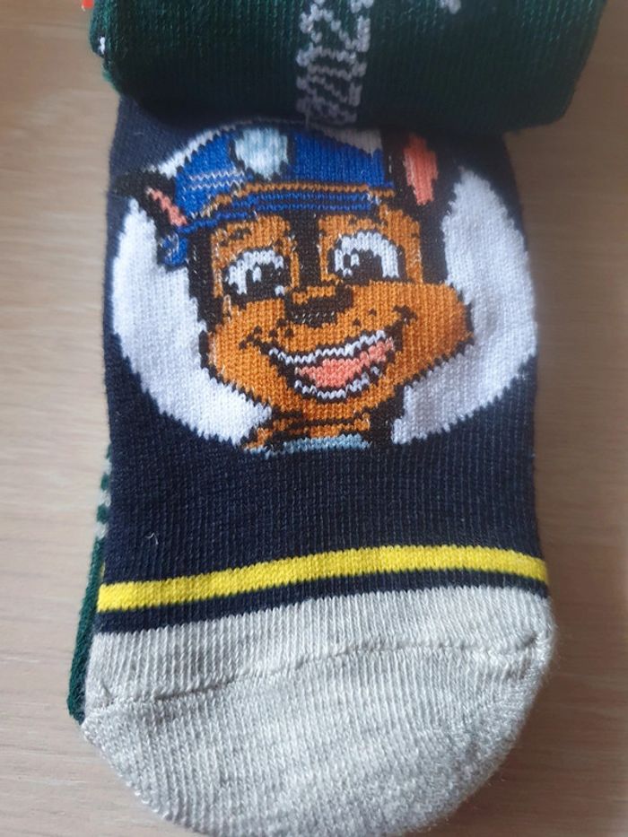 Lot 3 paires chaussettes paw patrol 27-30 - photo numéro 3