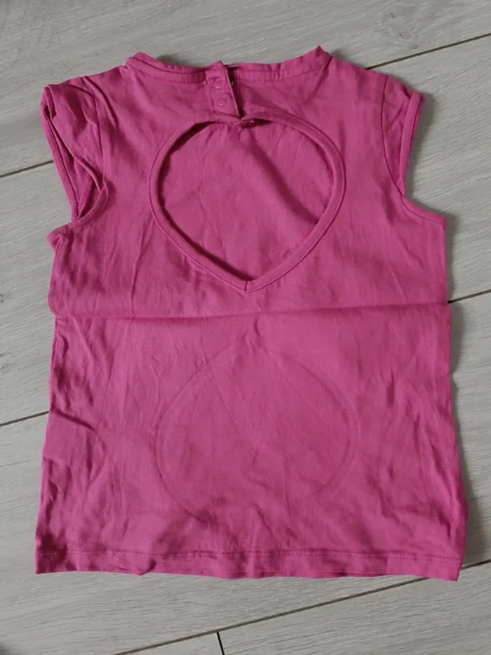 Tee shirt dpam avec ouverture dos 5 ans - photo numéro 2