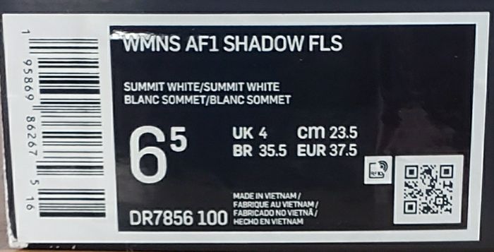 Nike Air Force 1 shadow taille 37.5 - photo numéro 6