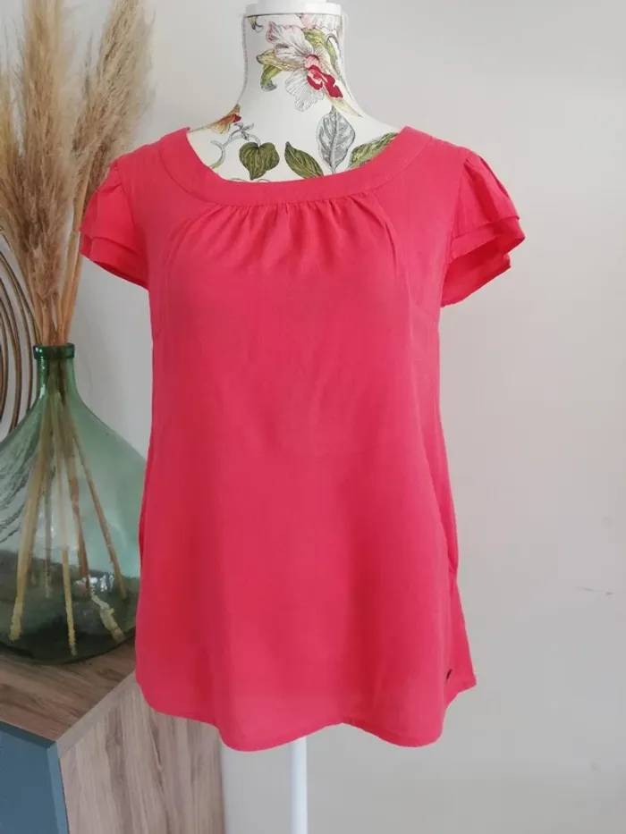 Tshirt corail marque S.Olivier T38 - photo numéro 2