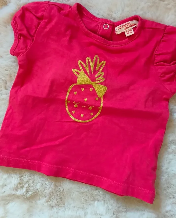 Tee shirt 6 mois