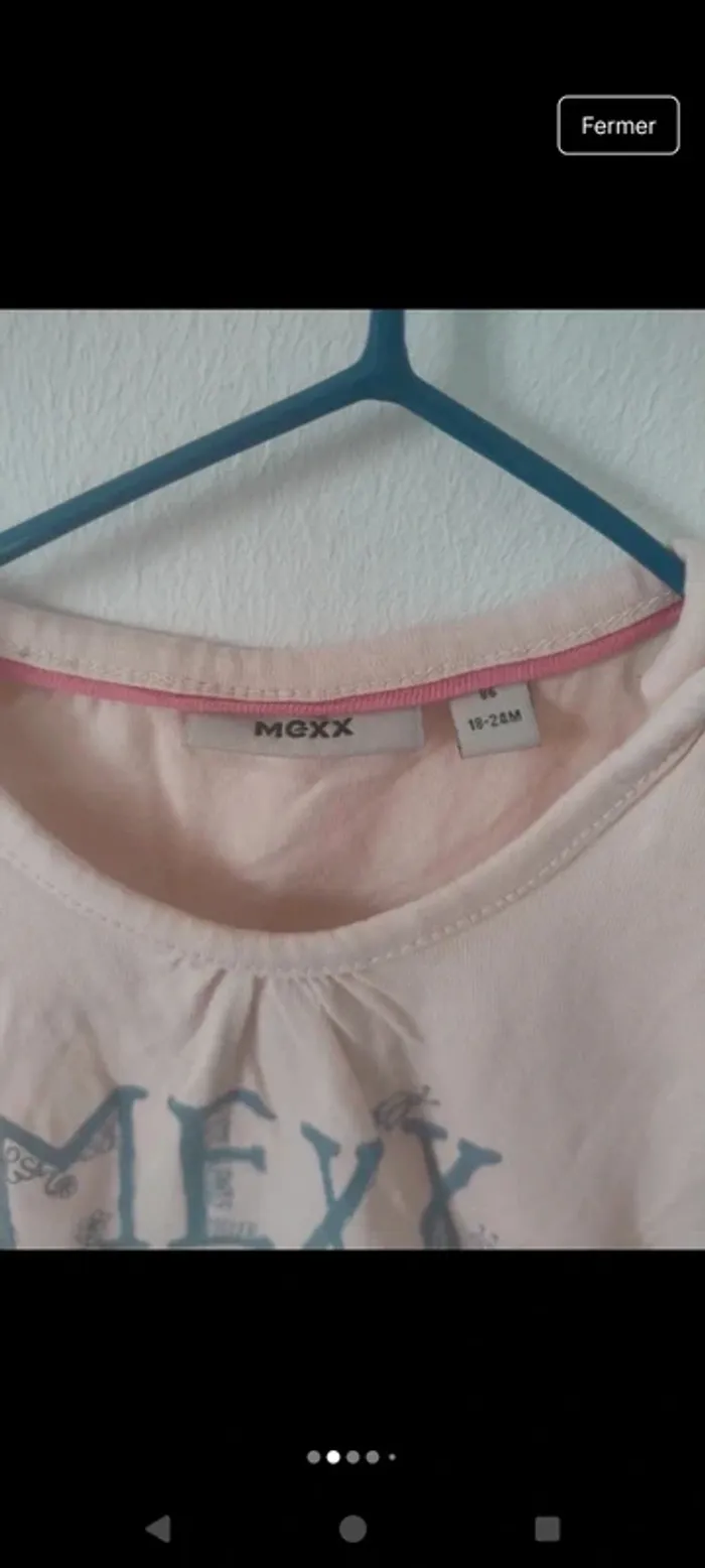 T-shirt fille en 100% coton - photo numéro 2