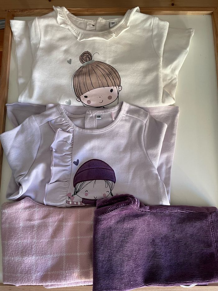 Lots de vêtements fille 18 mois - photo numéro 2