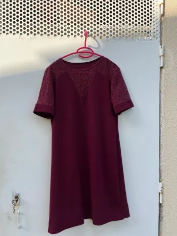 Robe bordeau