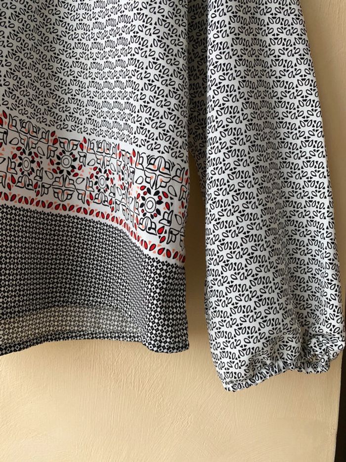 Blouse à motifs La Halle 36 - photo numéro 4