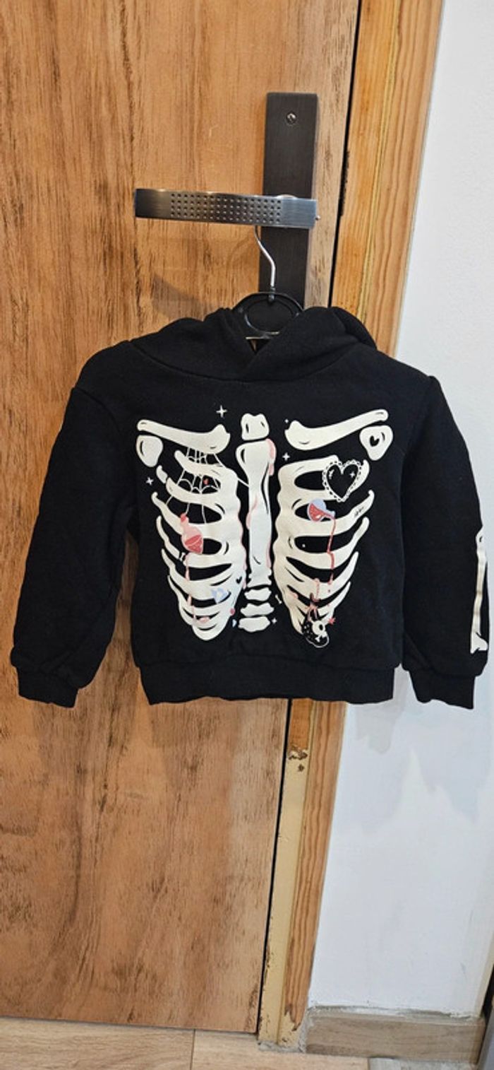 Sweat capuche Halloween 3 ans