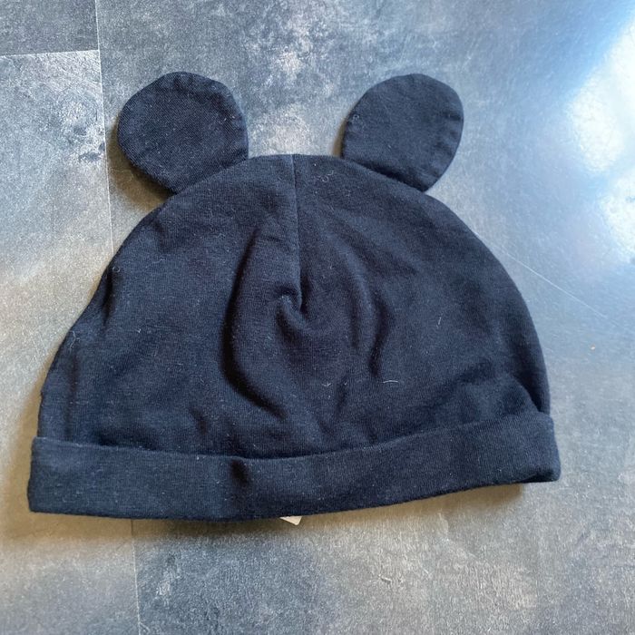 Bonnet noir oreilles Mickey 12 mois Disney - photo numéro 4
