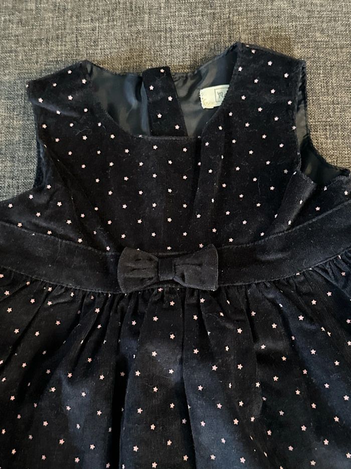 Robe velours 6 mois - photo numéro 2