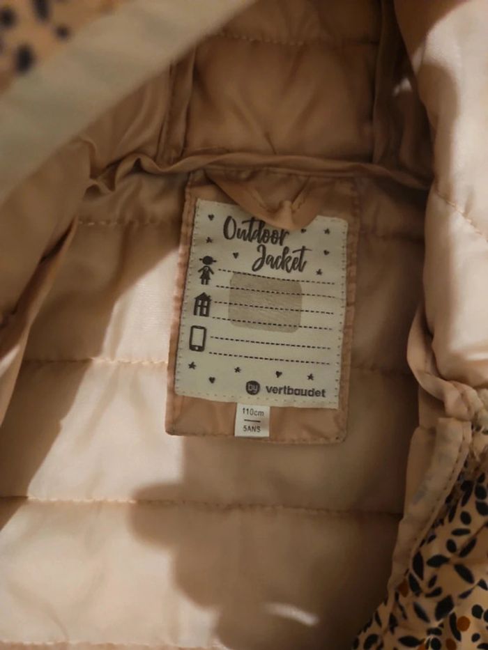 Veste mi saison fille 5 ans vertbaudet - photo numéro 2