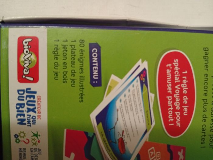 Jeu Bioviva Énigmes? Notre Terre - photo numéro 3