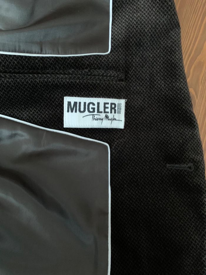 Veste marron en velours Thierry Mugler T42(251) - photo numéro 6