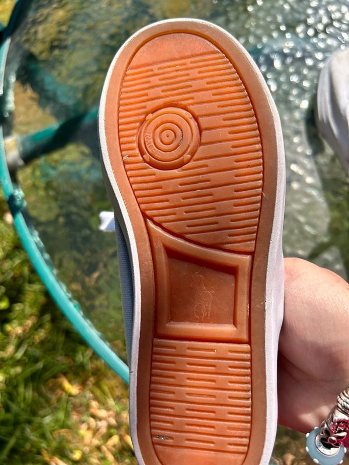 Lot de 2 baskets en toile 29 et 30 Ralph Lauren - photo numéro 5