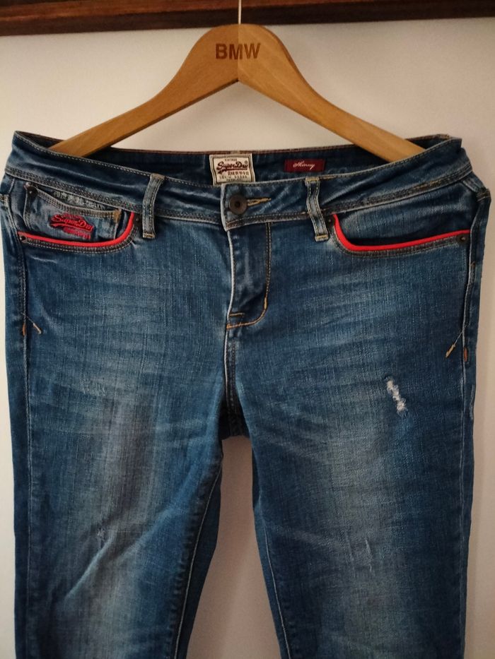 Joli jean skinny Superdry - photo numéro 2