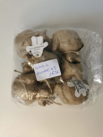 Lot de 5 petits chiens