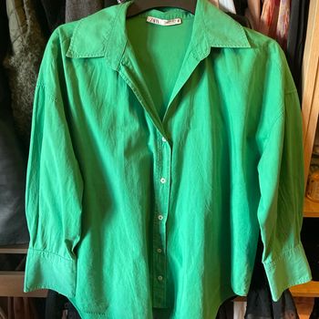 Chemise verte