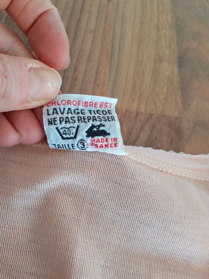 Tee shit saumon Damart - photo numéro 4