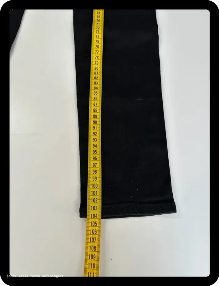 Jean Levi's Femme 711 Skinny Noir | Taille W29 L30 FR38 | BP160 - photo numéro 8