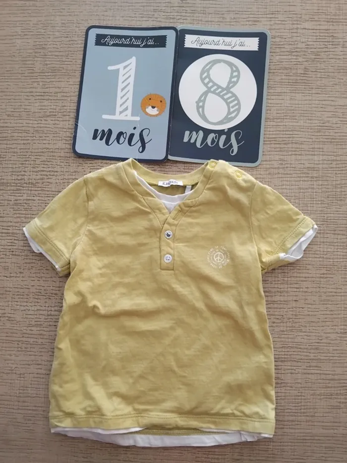 Tee shirt 18 mois / 80 cm