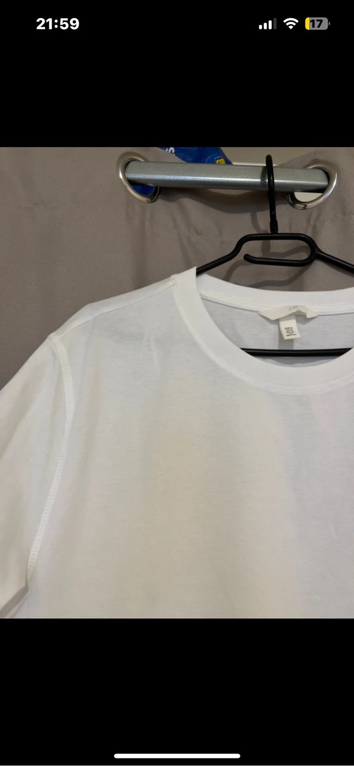 T-shirt blanc H&M - photo numéro 2