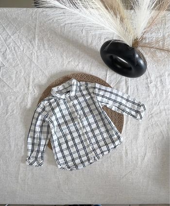 Chemise à carreaux kiabi