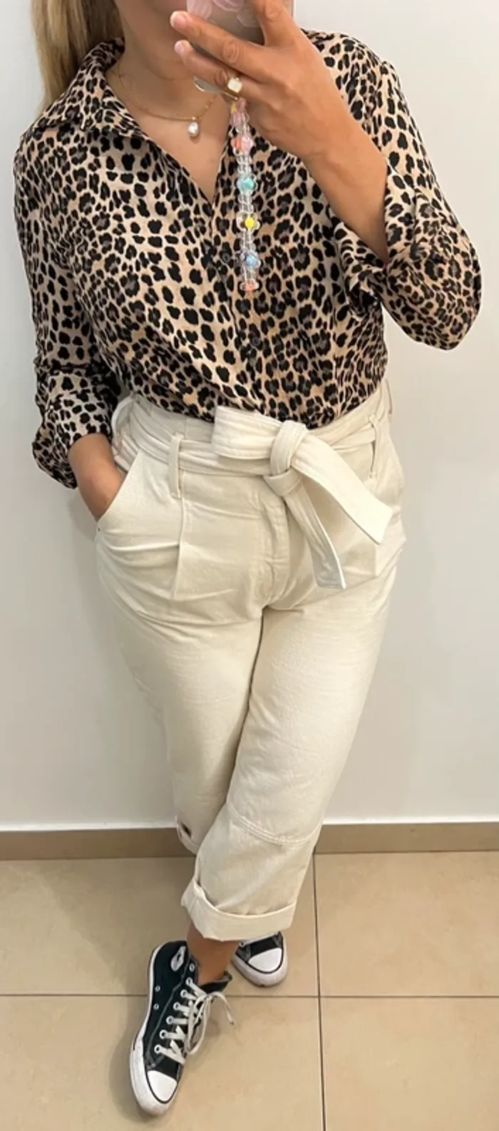 Chemise Zara Léopard - photo numéro 2