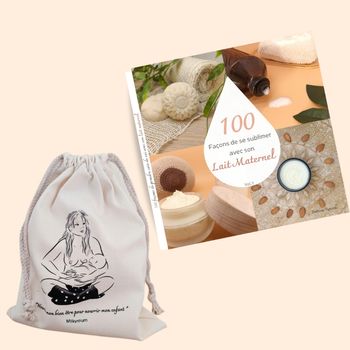 Livre de recettes au lait maternel+ kit de matériel 
