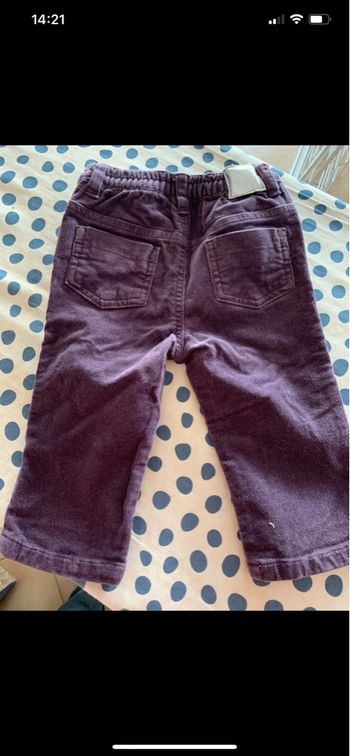 Pantalon velours bébé