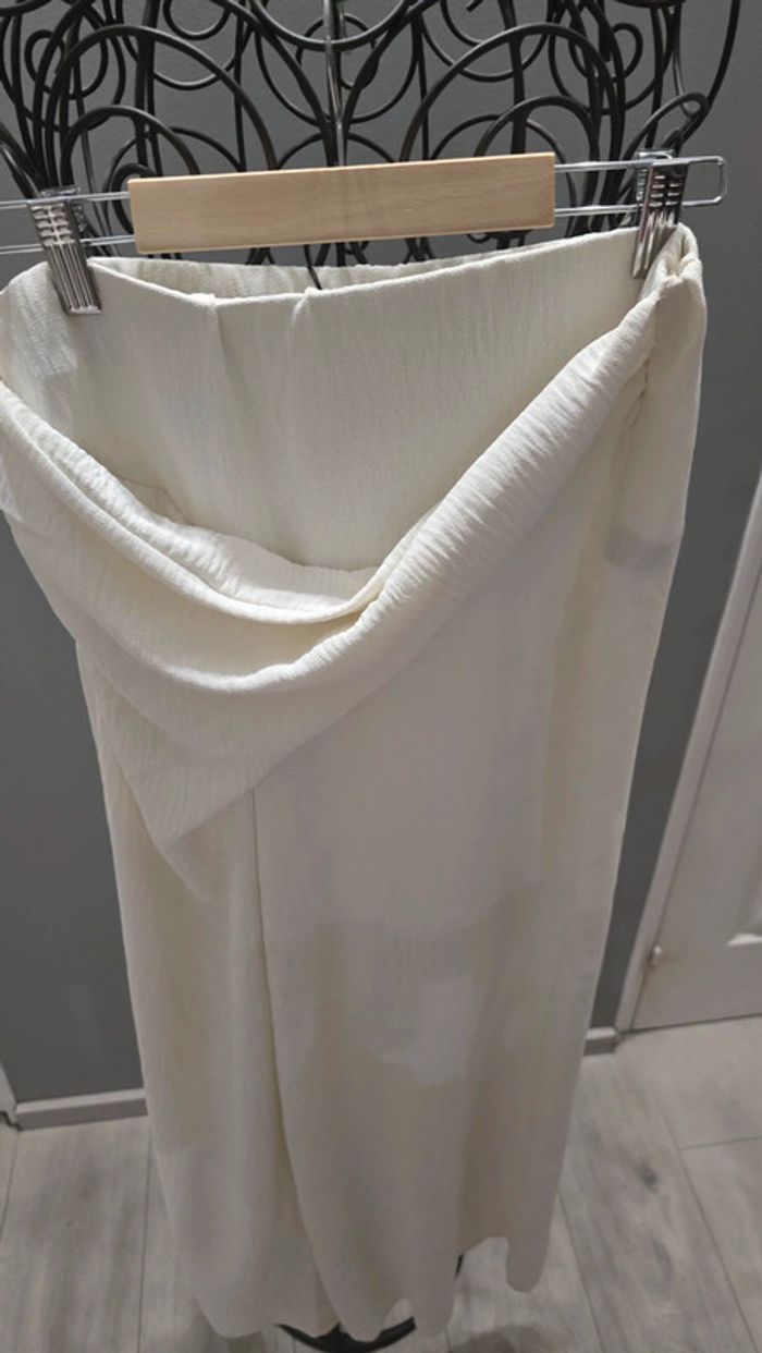 Pantalon large Zara Drapé devant - photo numéro 10
