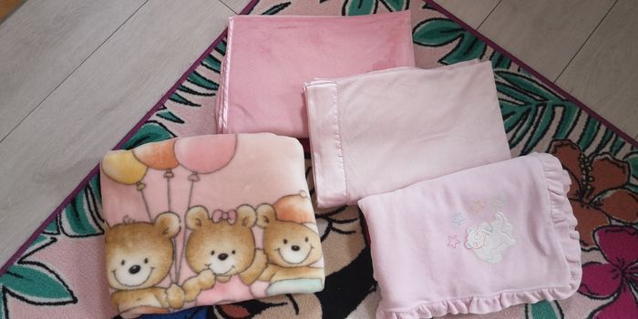 Lot de couvertures bébé