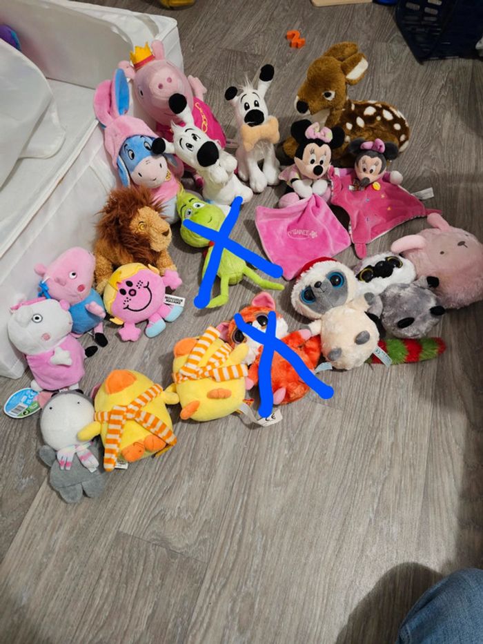 Lot de peluches