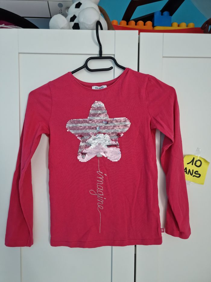 Tshirt manches longues 10 ans neuf