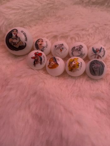 Lot de 9 billes Disney Pocahontas