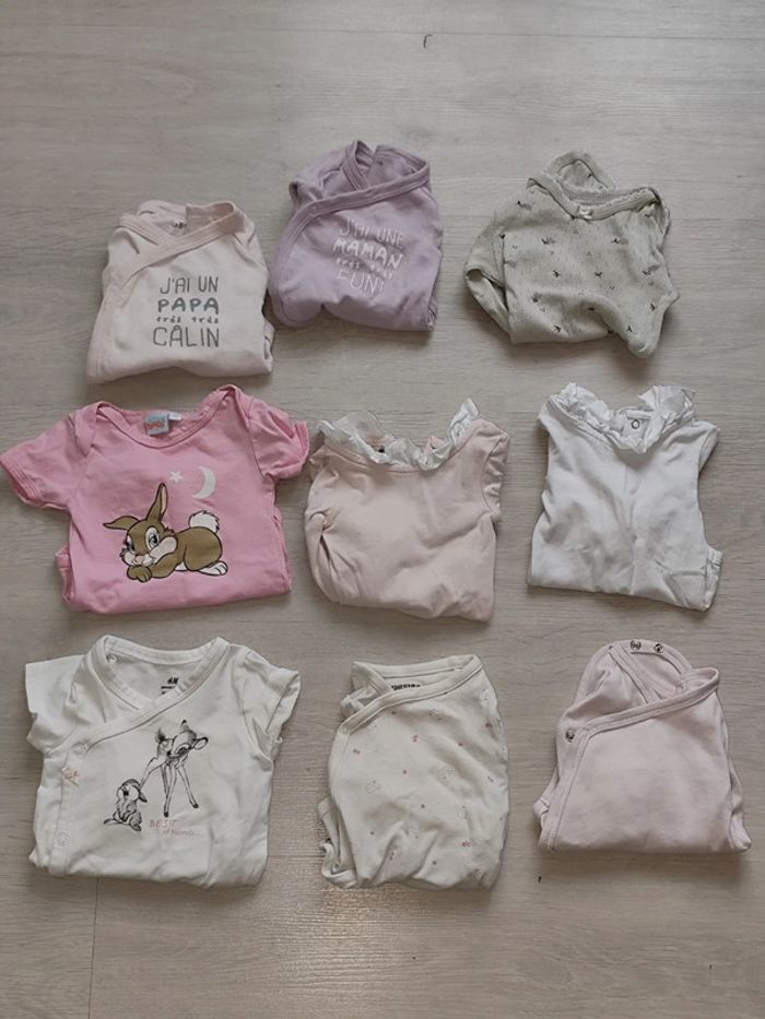 Bodys 1 mois